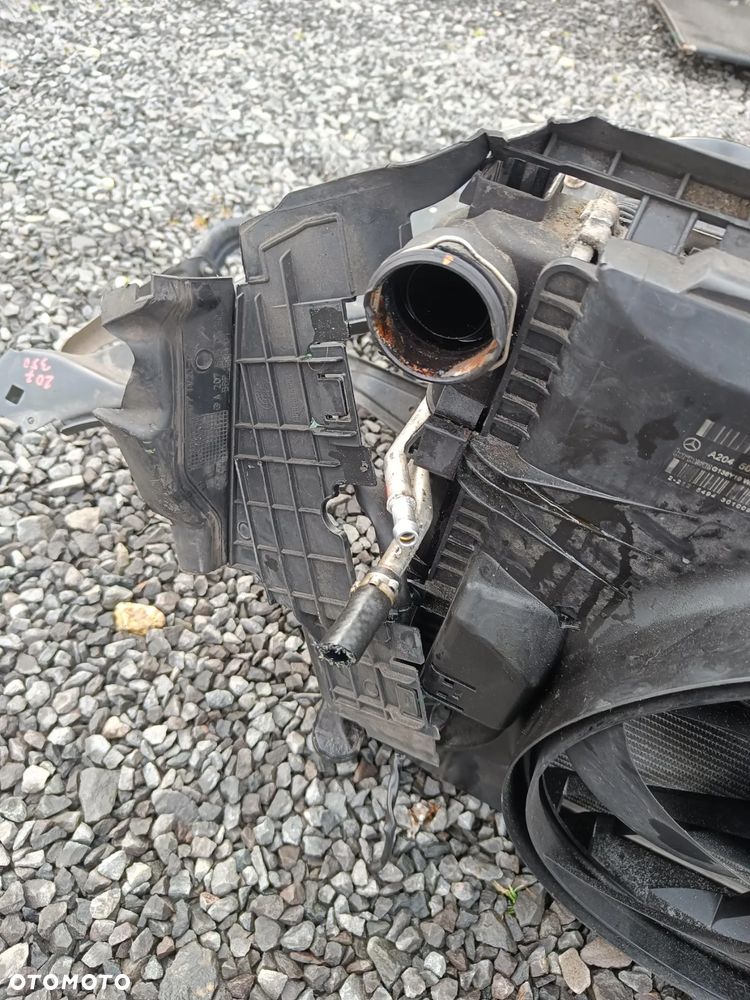 MERCEDES W207 350 3.0 V6 CDI PAS PRZEDNI CHŁODNICE KOMPLET WZMOCNIENIE CZOŁOWE - 12