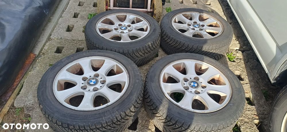 ALUFELGI E87 BMW 6769402 ET44 16" 5x120 KOŁA 205/55 wielosezon AUSTONE