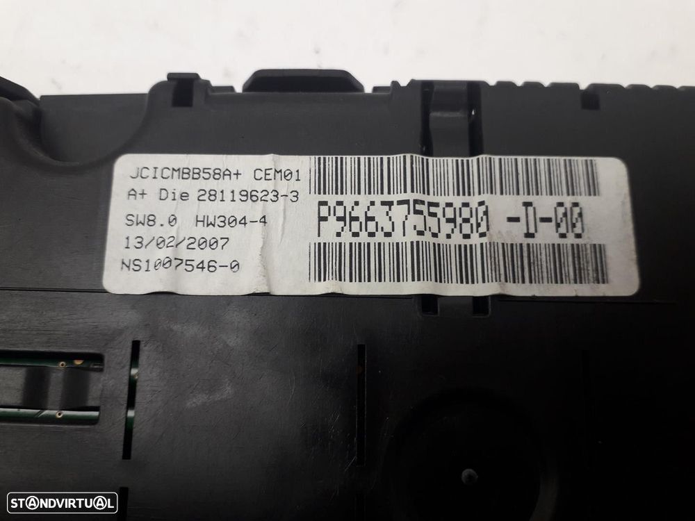 QUADRANTE CITROEN C4 PICASSO I LIMUSINA 2008 - 2