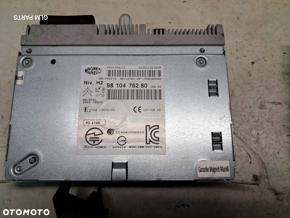 peugeot 308 ii t9 radio nawigacja wyświetlacz panel sterowania - 2