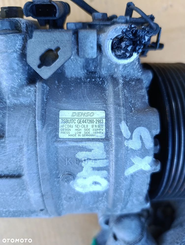 BMW X5 E70 3.0 D SPRĘŻARKA KOMPRESOR KLIMATYZACJI GE447260-2983 - 2