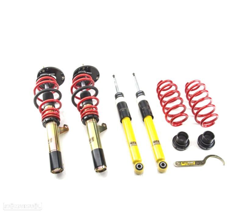 KIT SUSPENSÃO REGULÁVEL EIBACH MTS + COPELAS REGULÁVEIS VOLKSWAGEN VW PASSAT B6 3C2 3C5 05-10 - 1