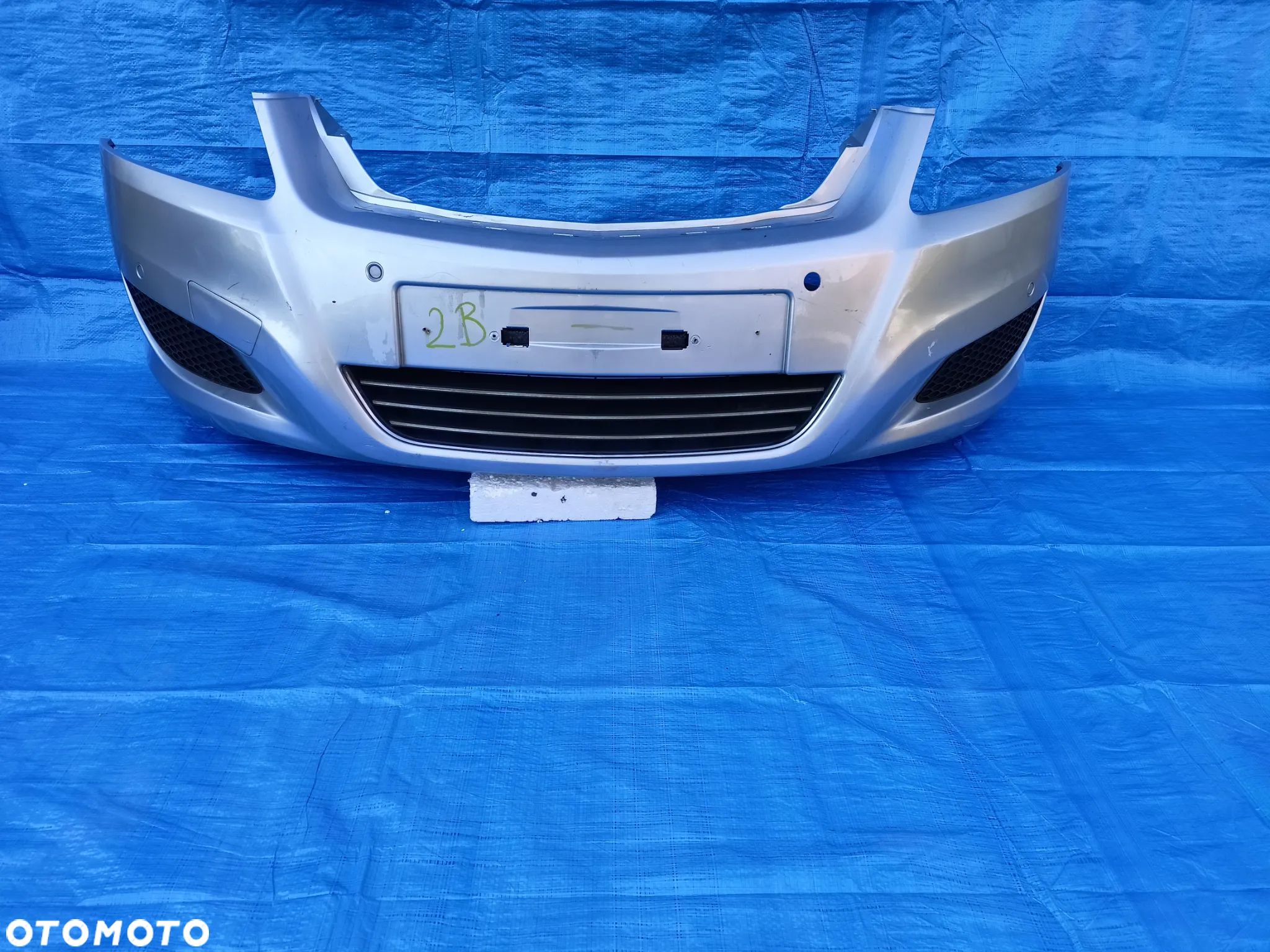 Zderzak przód przedni PDC  OPEL ZAFIRA B II LIFT FL WYSYŁKA - 10
