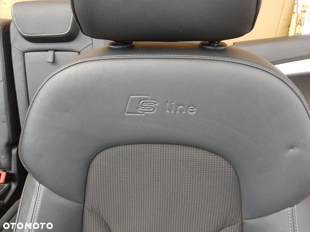 KOMPLETNE WNĘTRZE TAPICERKA PODSUFITKA FOTELE TUNEL AUDI Q5 S-LINE LIFT 8R 12-16 - 10