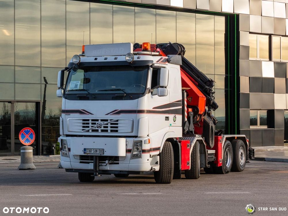 Volvo FH 520 8x2 PALFINGER PK 100002 HDS Żuraw Fly Jib - 11