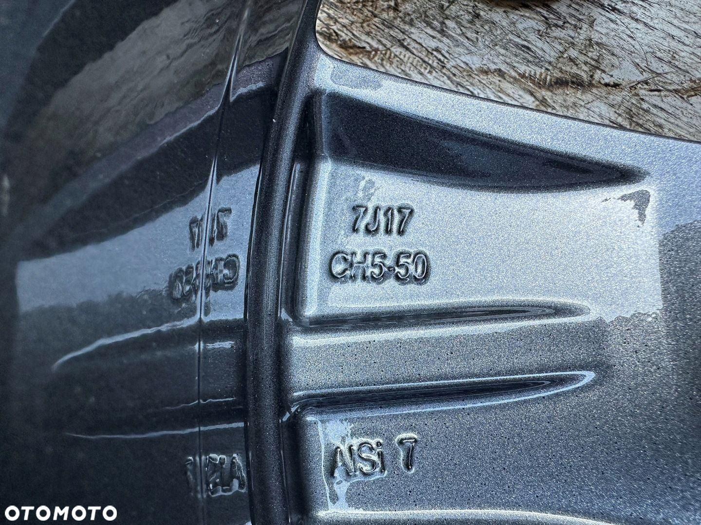 CITROEN 7J X 17 ET 50 FELGI ALU ORYGINAŁ JAK NOWE - 7