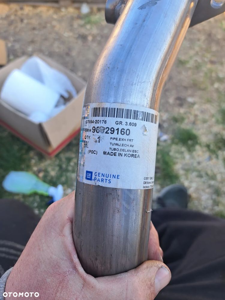 Rura kolanko wydechowa Łącznik Elastyczny Wydechu OPEL ANTARA 2.0 CDTI 96629160 Chevrolet Captiva - 4