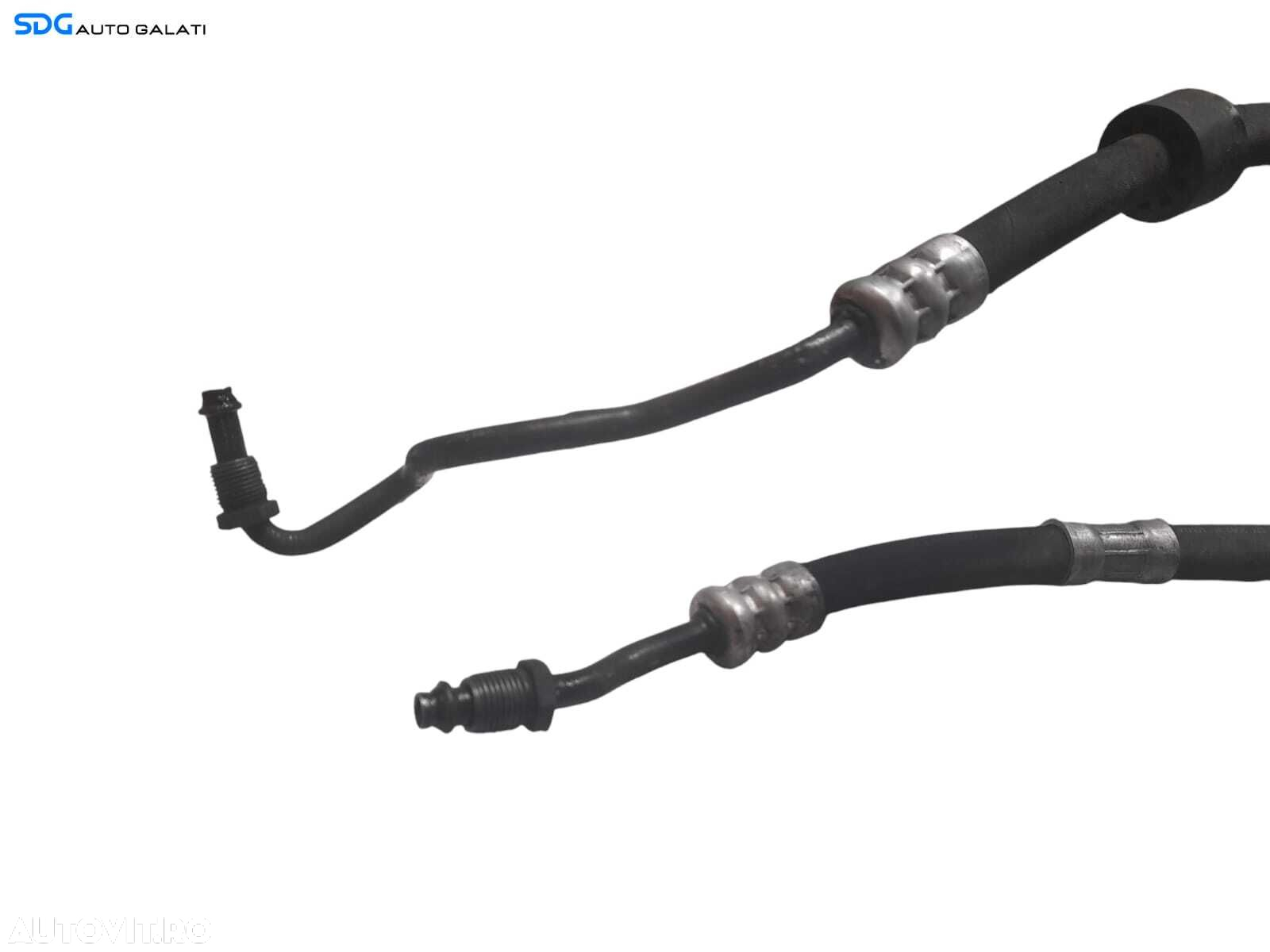 Set Conducta Teava Ulei Lichid Servo Servodirectie Mercedes Clasa A Class W168 1.6 Benzina 1998 - 2005 Cod A1684660881 [N0766] - 2