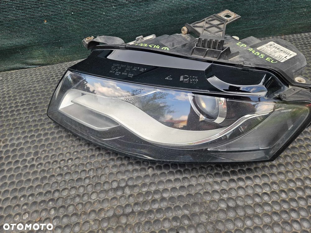 Lampy 8K0941003G 8K0941004G Lampa Reflektor Lewy Prawy Przod Przednie Bi Xenon Skretne Przetwornica EU Audi A4 B8 - 5