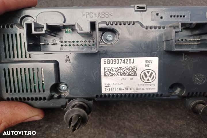 Comanda AC 5G0907426J 5HB011176 5G0907426J 5HB011176 Volkswagen VW Go - 5