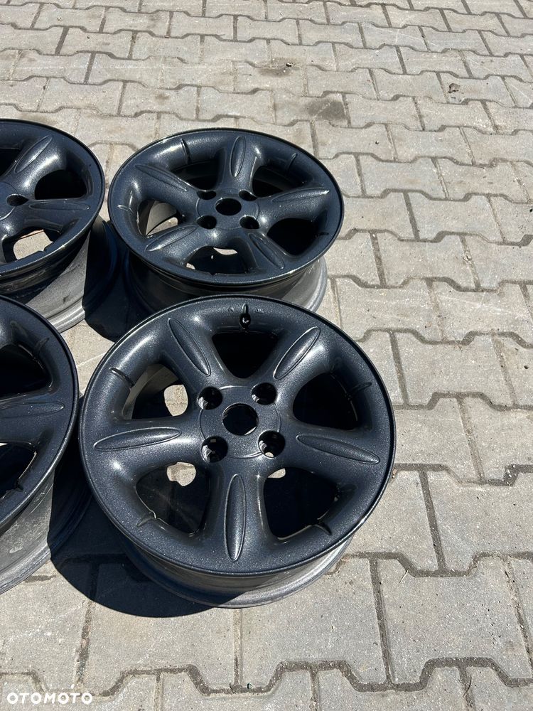 Alufelgi Peugeot Citroen 15 cali 4x108 oryginalne czarne - 3