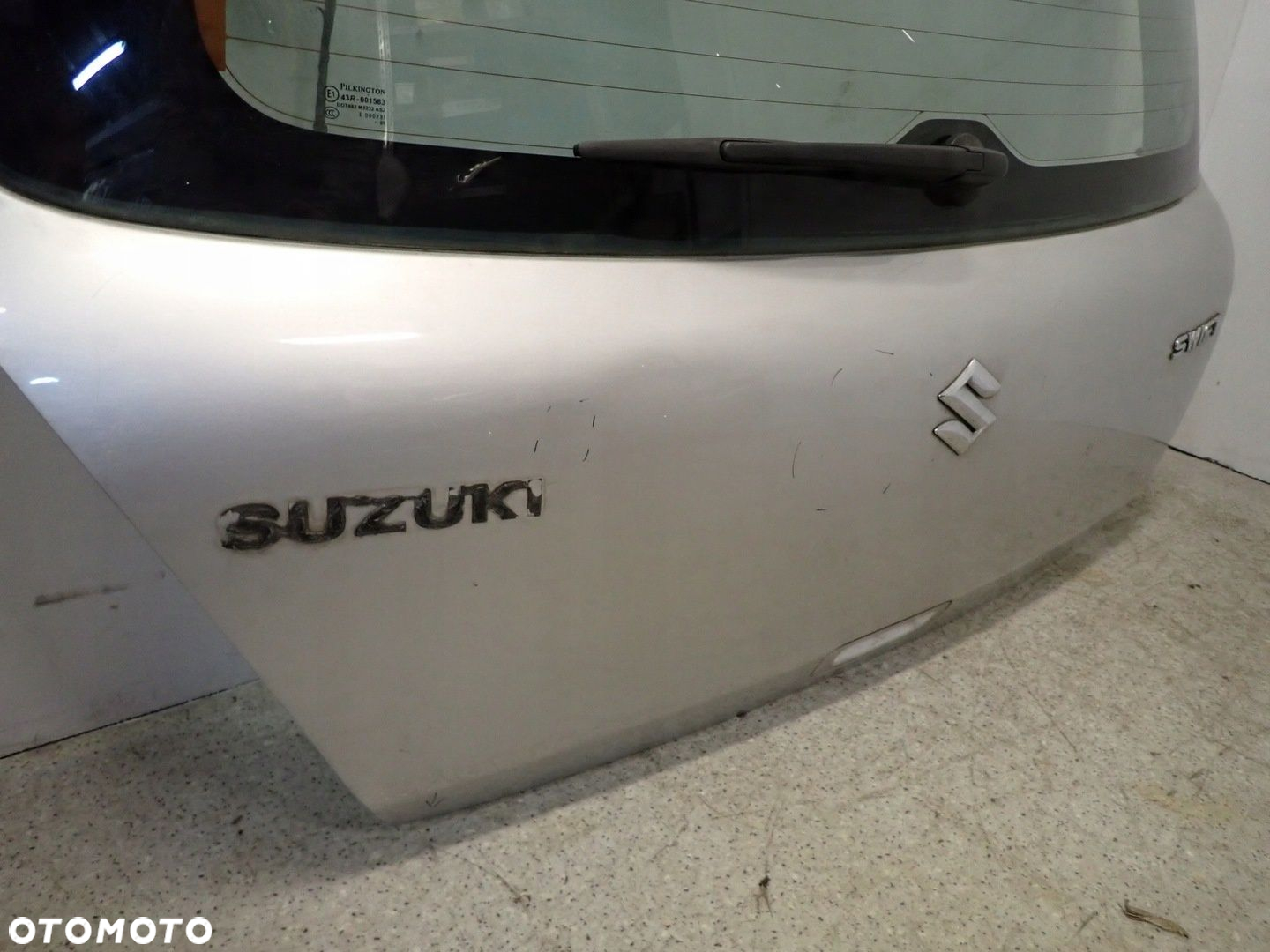 SUZUKI SWIFT MK6 04-09 KLAPA BAGAŻNIKA SZYBA TYLNA - 8