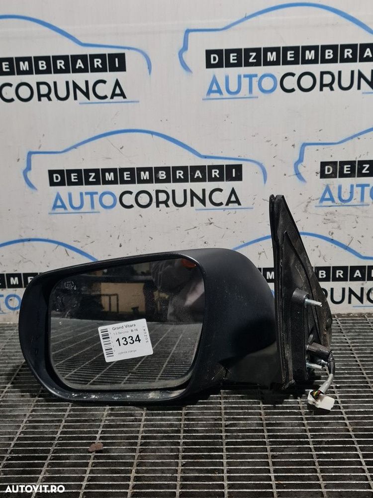 Oglinda stanga Suzuki Grand Vitara 2006 - 2012 2 Usi AURIU (1334) Fara rabatare MODEL CU ... - 2