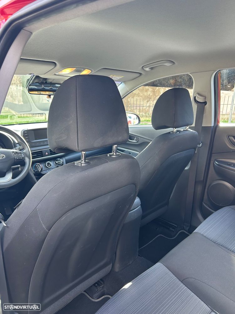 Hyundai Kauai 1.0 T-GDi Pele/Tecido Vermelho - 6