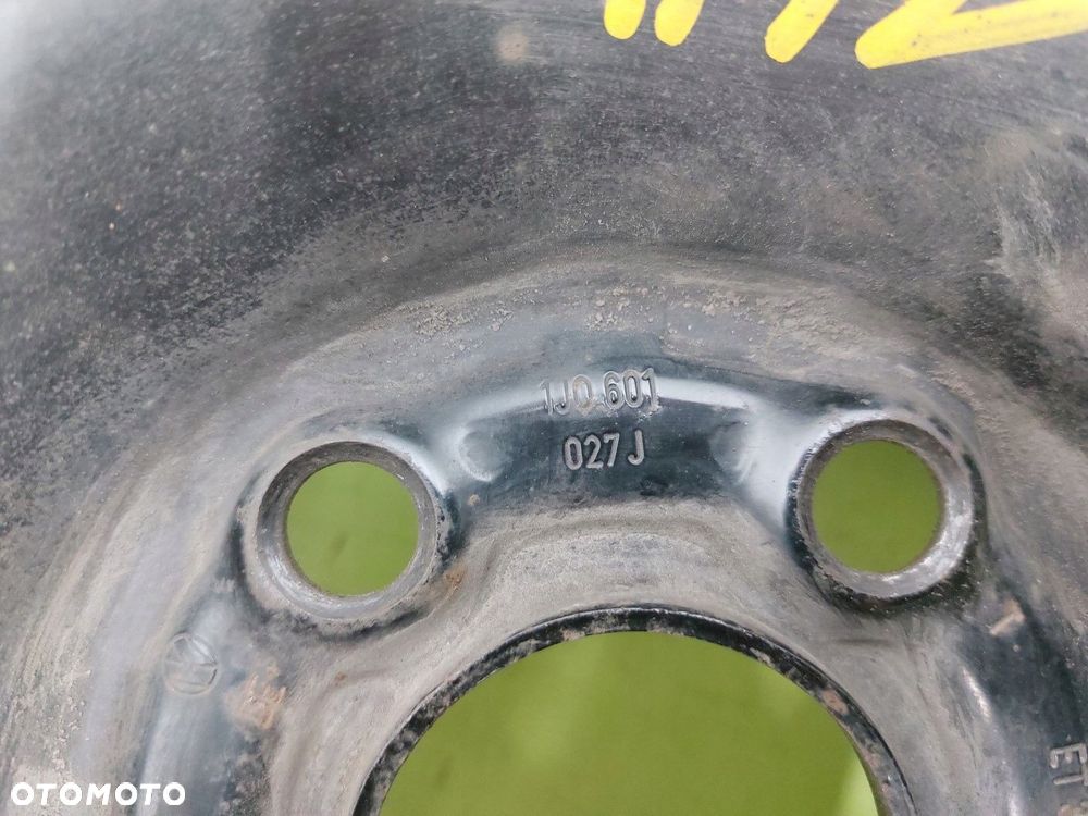 Felgi stalowe 4X KOMPLET VW GOLF IV 1997-2003 6J 14 ET 38 5X100 - 6