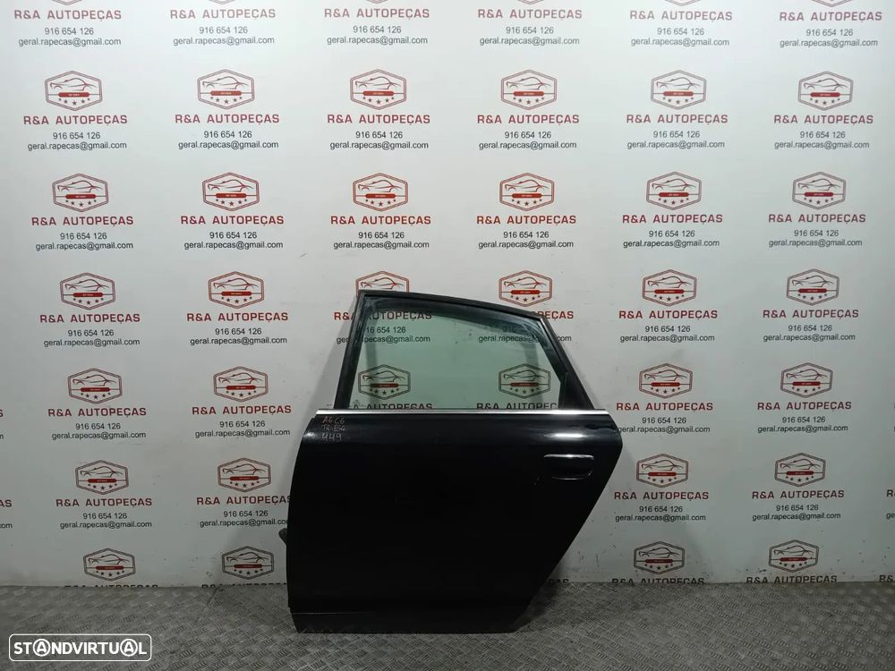 Porta Trás Traseiro Esquerdo Audi A6 C6 Sedan Original - 2