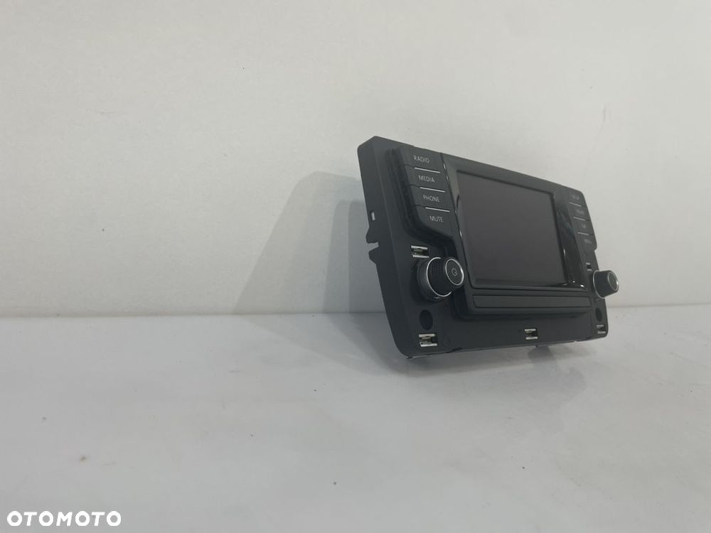 VW GOLF VII WYŚWIETLACZ RADIO NAWIGACJA 5G0919605 - 3