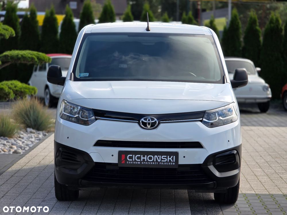 Toyota Proace City 1.2 D-4T 110KM  3 OSOBOWA Furgon Blaszak BEZWYPADKOWA z Polskiego Salonu I Pierwszy i Jedyny Właściciel I Stan auta "jak NOWE" I Pełna Faktura Vat 23% - 3