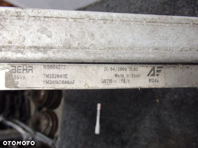 FORD VW SEAT GALAXY AHARAN ALHABRA 1.9TDI 2.0TDI KOMPLET CHŁODNIC WODY KLIMATYZACJI RAF-AUTO CZĘŚCI - 4