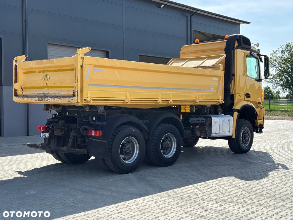 Mercedes-Benz Arocs 3345 MANUAL 6X6  Kipper Meiller 3-stronny Hydroburta stan idealny - 7