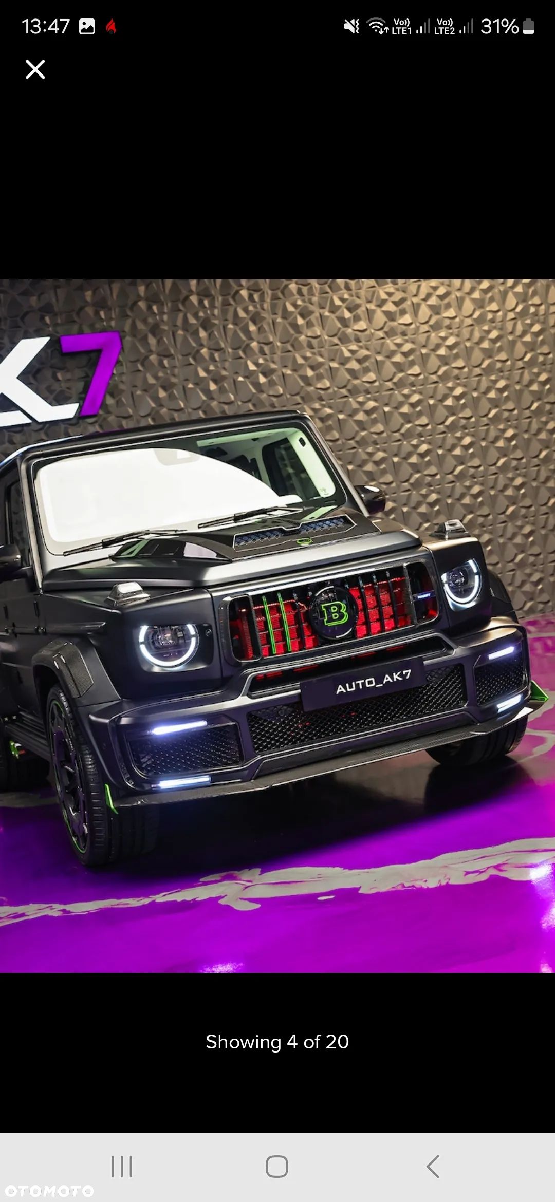 Mercedes-Benz Klasa G AMG 63 4x4 - 1