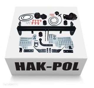 SOLIDNY HAK HOLOWNICZY+WIĄZKA7PIN+7/13P DO MITSUBISHI ASX+CITROEN C4 AIRCROSS+PEUGEOT 4008 - 5