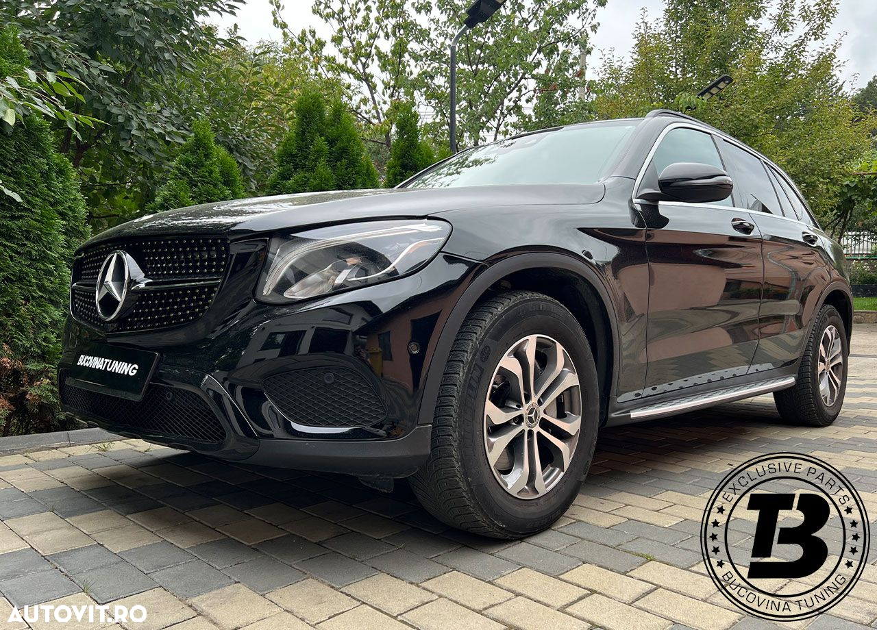 Praguri Aluminiu compatibile cu Mercedes GLC C253 X253 cu MONTAJ INCLUS - 8