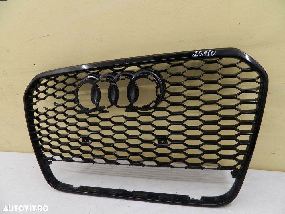 Grila radiator Audi A6 / RS6 4G C7, 2011, 2012, 2013, 2014,  cod origine 4G0853653H. - 4