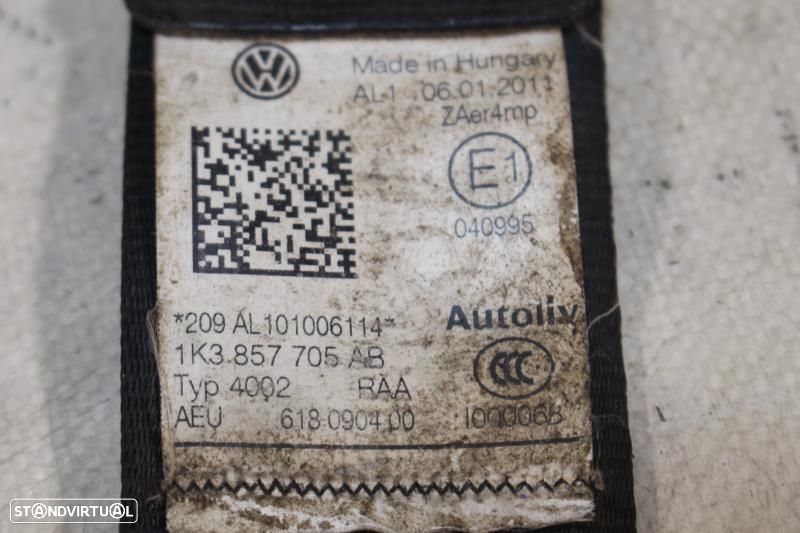 Cinto Frontal Volkswagen Golf Vi (5K1)  Cinto Frente Esquerdo Vw Golf - 8
