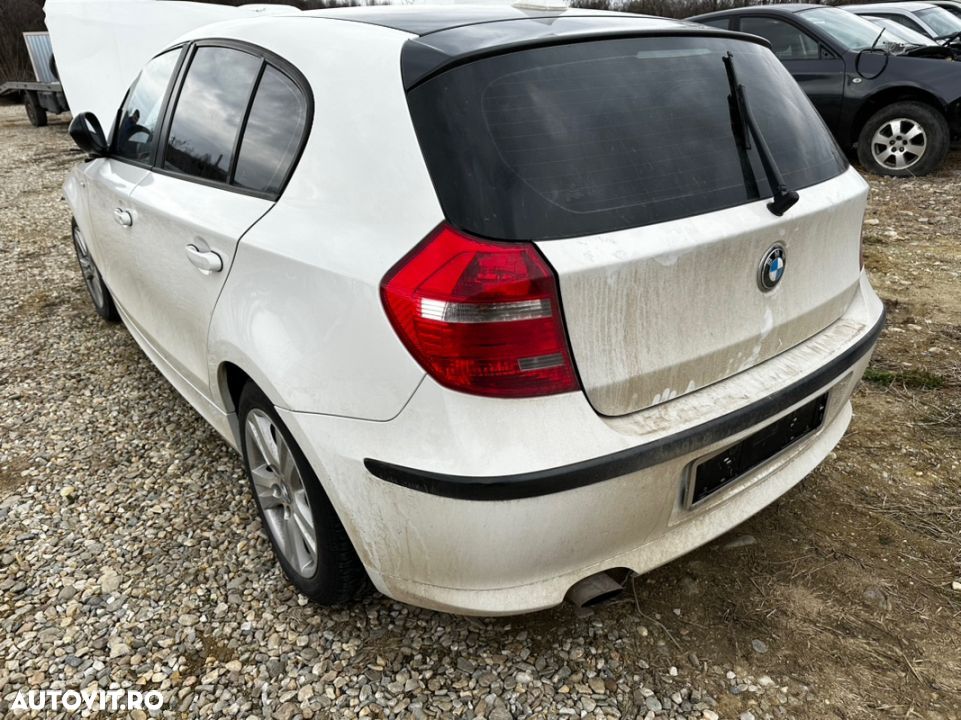 bmw seria 116d e87 LCI  2010 culoare 300 alpinweiss 3 motor n47 cutie manuala caseta directie volan pe stânga usa haion bara spate Cardan grup alpinweisse 3 alb 300/0 - 1