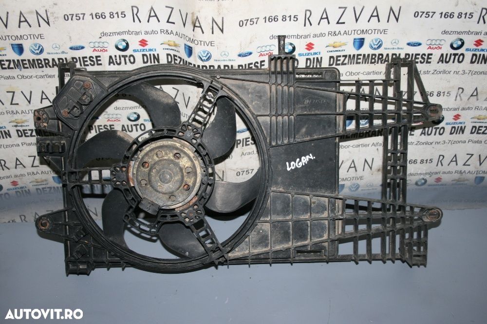 Electroventilator Termocupla Dacia Logan Benzina Livram Oriunde - 1