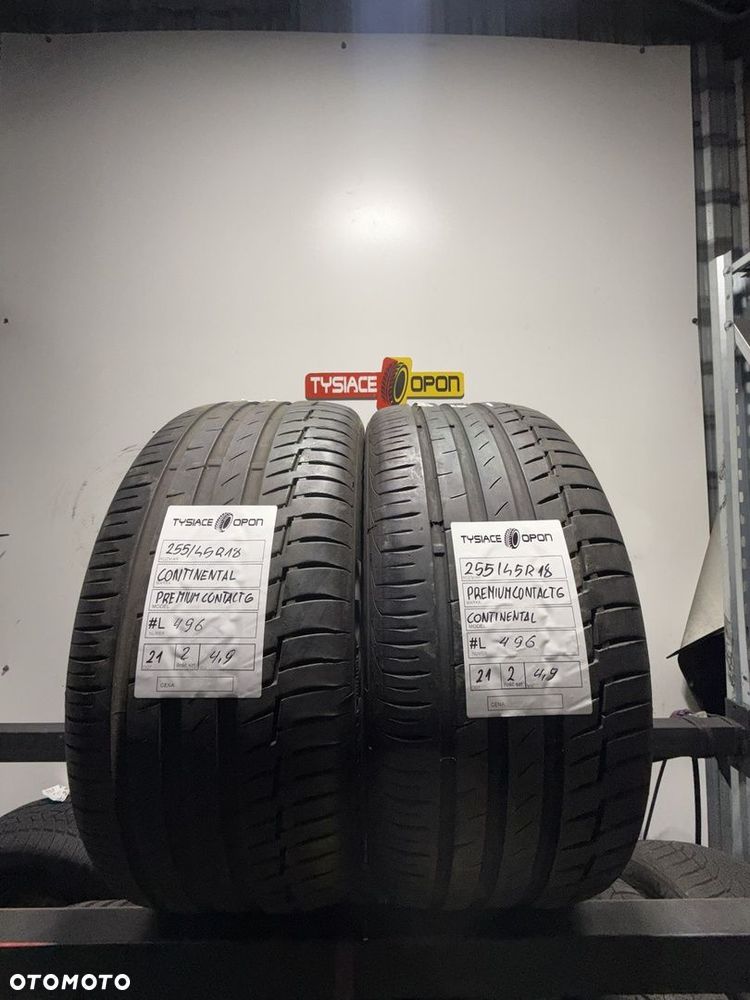 Opony letnie 255/45 R18 Continental PremiumContact 7 XL #L496 2szt - 1