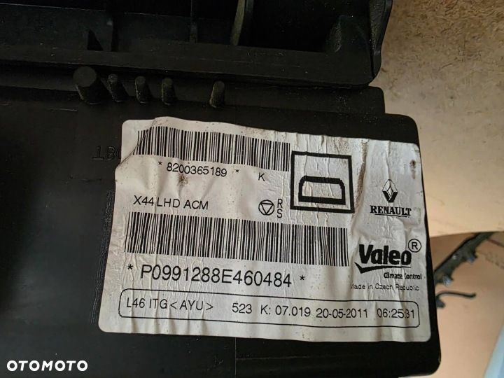 NAGRZEWNICA MIESZALNIK KOMPLET RENAULT WIND 1.2 TCE OE 8200365189 - 7