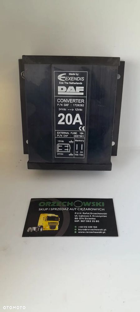 Przetwornica napięcia DAF xf cf 24/12 - 1