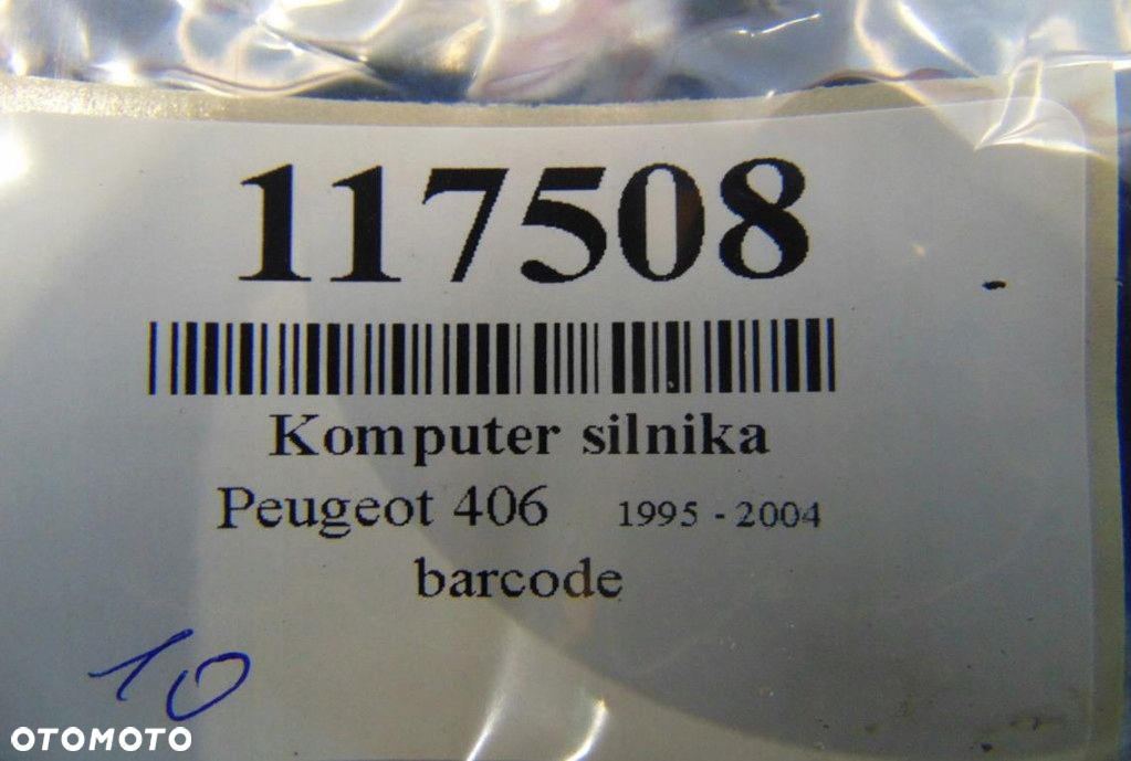 PEUGEOT 406 I 1.8B KOMPUTER SILNIKA 21653728-7 - 6