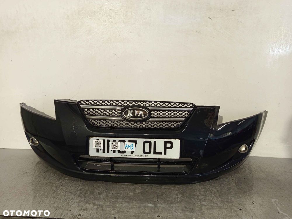 + ZDERZAK PRZÓD PRZEDNI DO KIA CEED 1K CZARNY HALOGENY