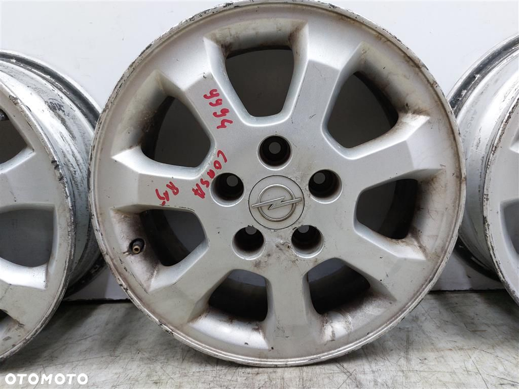 Alufelgi FELGI ALUMINIOWE Opel Corsa C ASTRA II G 6X15 ET49 5X110 4SZT KPL - 13