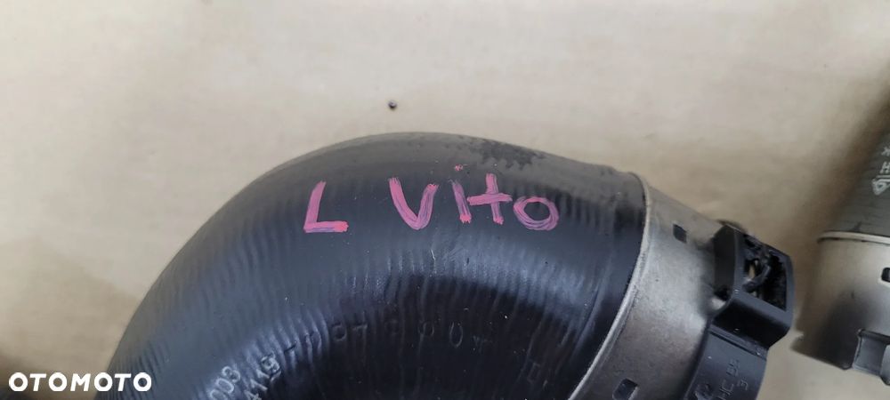 Mercedes Vito Viano RURA PRZEWÓD INTERCOOLERA 2.2 CDI PRAWA LEWA A6395282982 A6395283782 - 3
