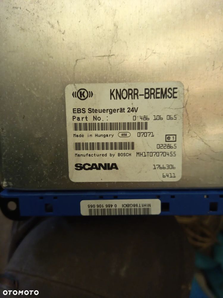Sterownik Moduł EBS Scania R 1766306 0486106065 - 1