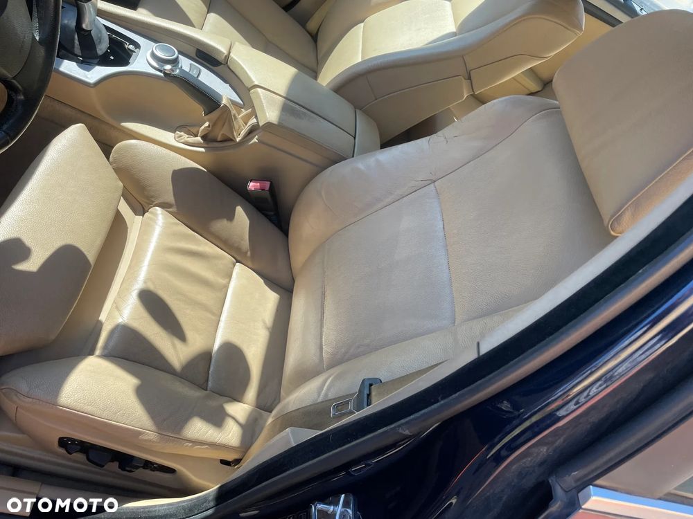 bmw e60 e61 m pakiet zderzak progi drzwi maska drzwi fotele silnik lampy lusterko  m57tu2 231ps - 4