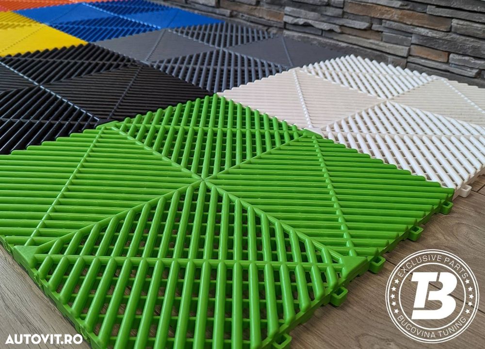 Pardoseala Modulara pentru Garaj Service Detailing - 16