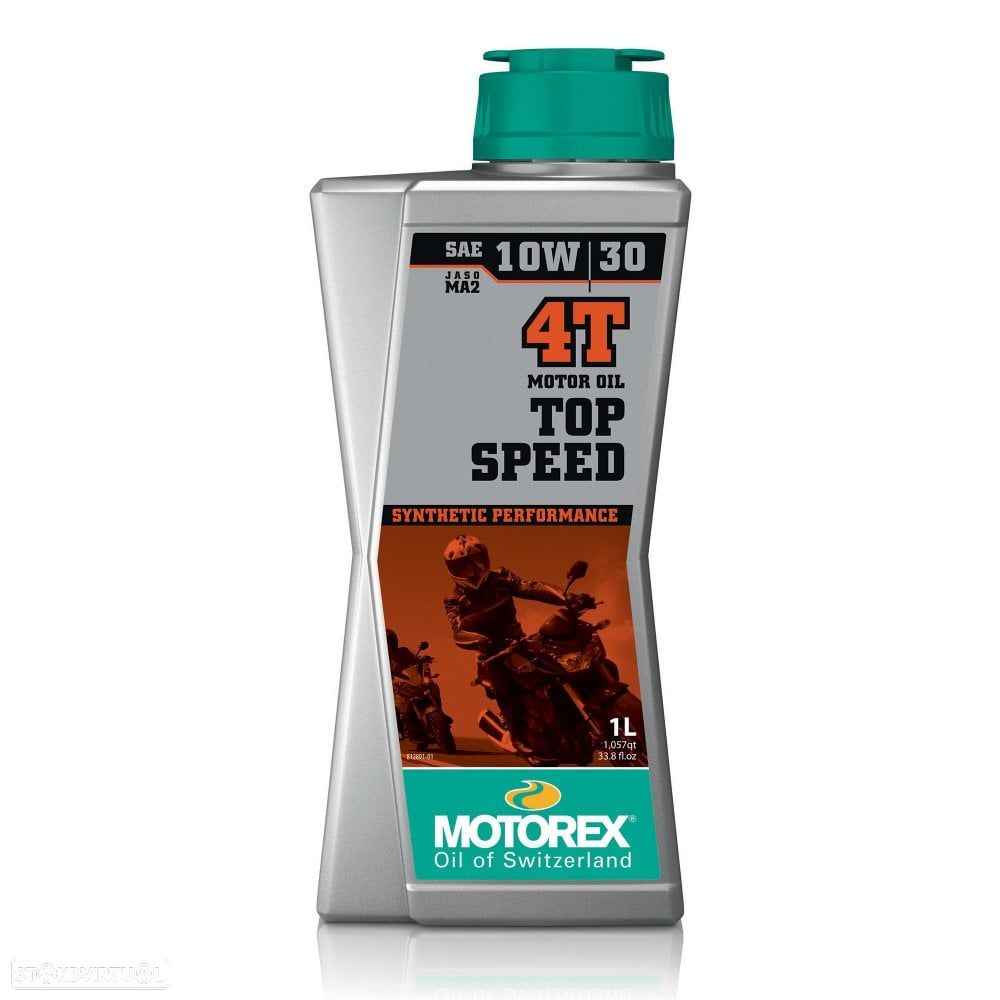 oleo motorex 4t top speed 10w/30 1l - mot200 - 1