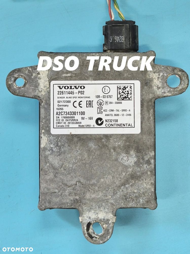 22611445-P02 Radar Sensor Czujnik Odległościowy VOLVO FH FM - 1