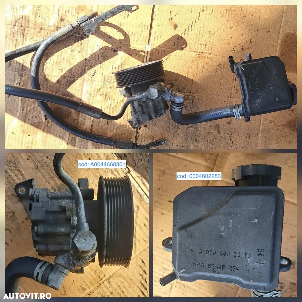 Anexe motor mercedes OM642 3.0cdi 3.2cdi 3.5cdi W219 diesel compresor clima rampa injectoare pompa inalta presiune electromotor alternator pompa servo clapeta acceleratie rampa injectoare galerie admisie evacuare instalatie electrica - 6