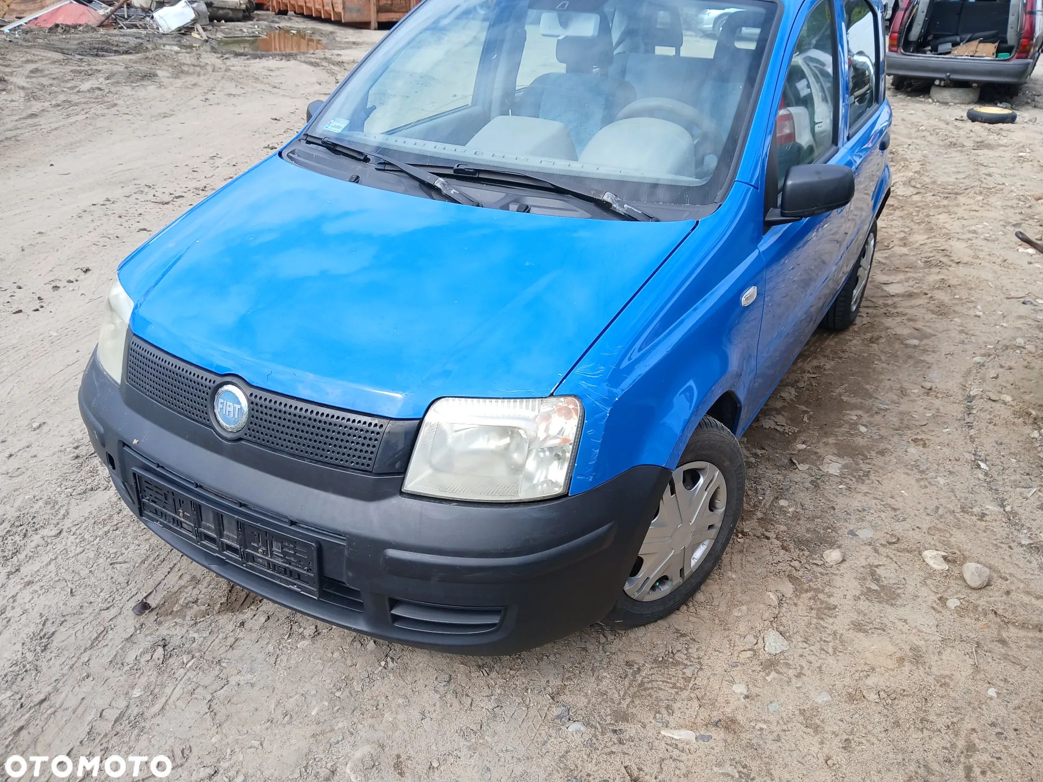 fiat panda  fotel fotele kanapa deska kokpit podsufitka boczek boczki klamka podłokietnik licznik - 1