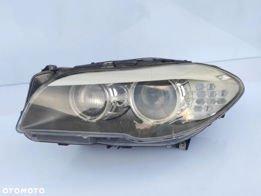 LAMPA LEWY PRZÓD PRZEDNIA BMW F10 F11 XENON SKRĘTNY EUROPA - 5