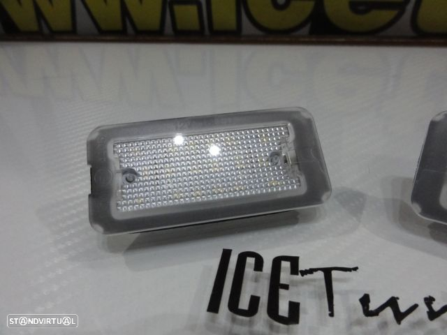 Suporte De Lâmpada De Matricula Com Led Branco Fiat 500 / 500 Abarth / 500 CABRIO 2007-2020 - 6