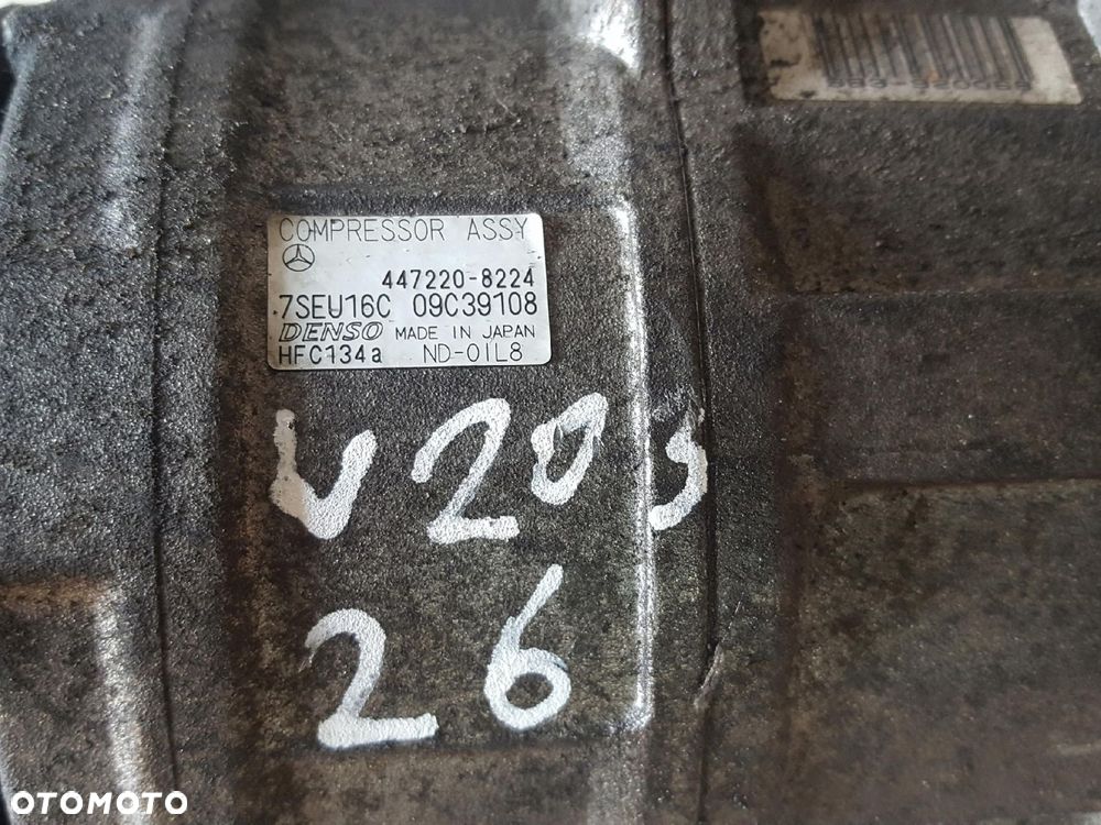 MERCEDES C KLASA W203 00-07r 2.2 CDI SPRĘŻARKA KILMATYZACJI - 4