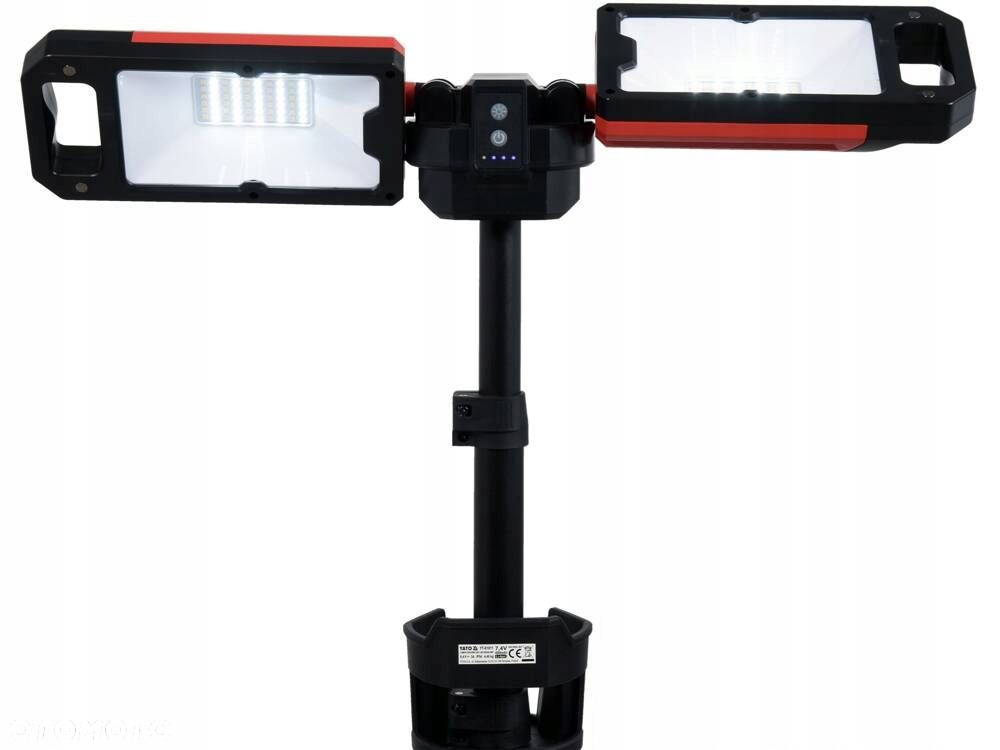 YATO REFLEKTOR LED PRZENOŚNY 5000LM SIEĆ/AKUMULATOR STATYW WALIZKA YT-81811 - 4