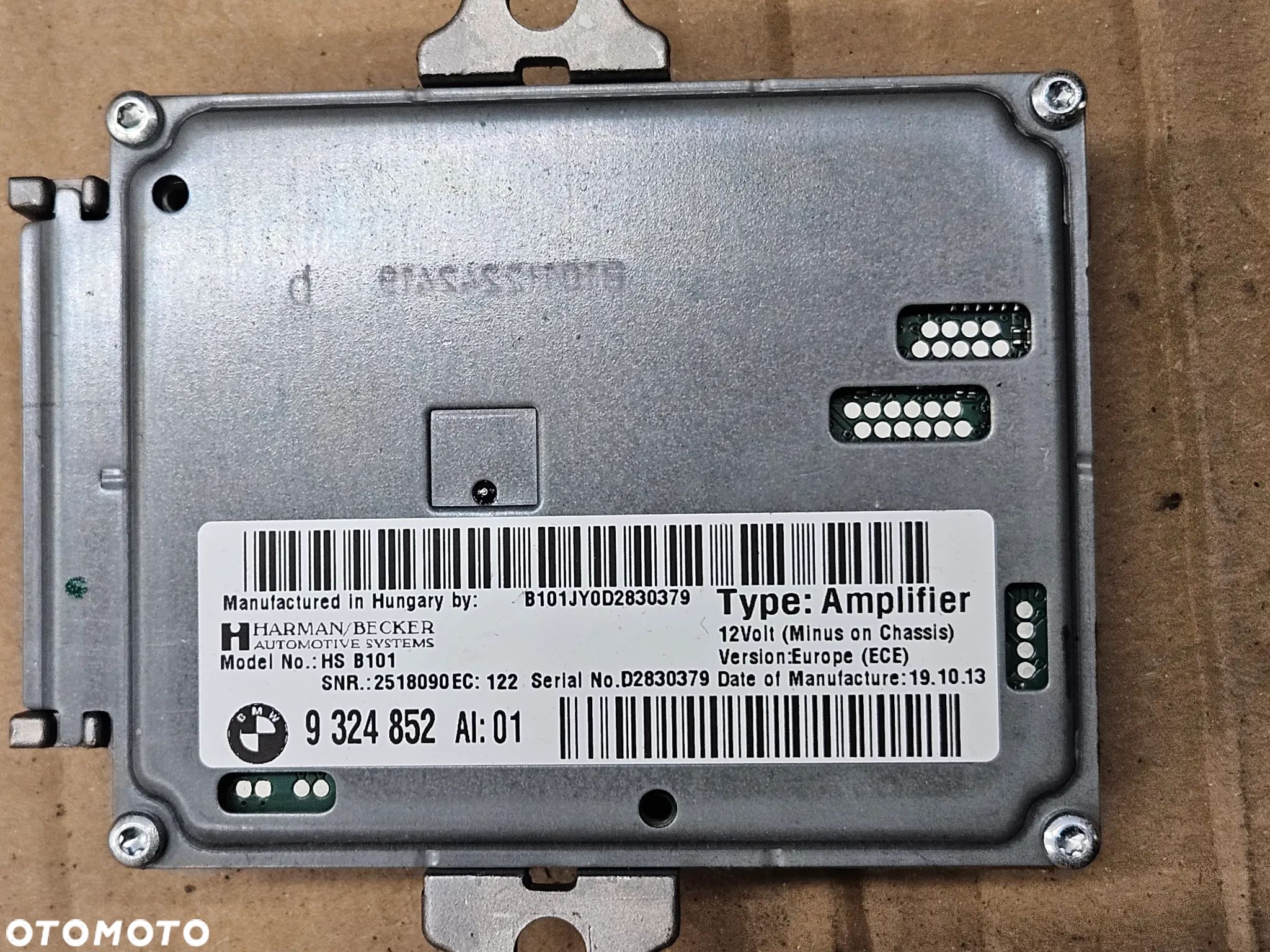 BMW X5 F15 wzmacniacz  9324852 - 1